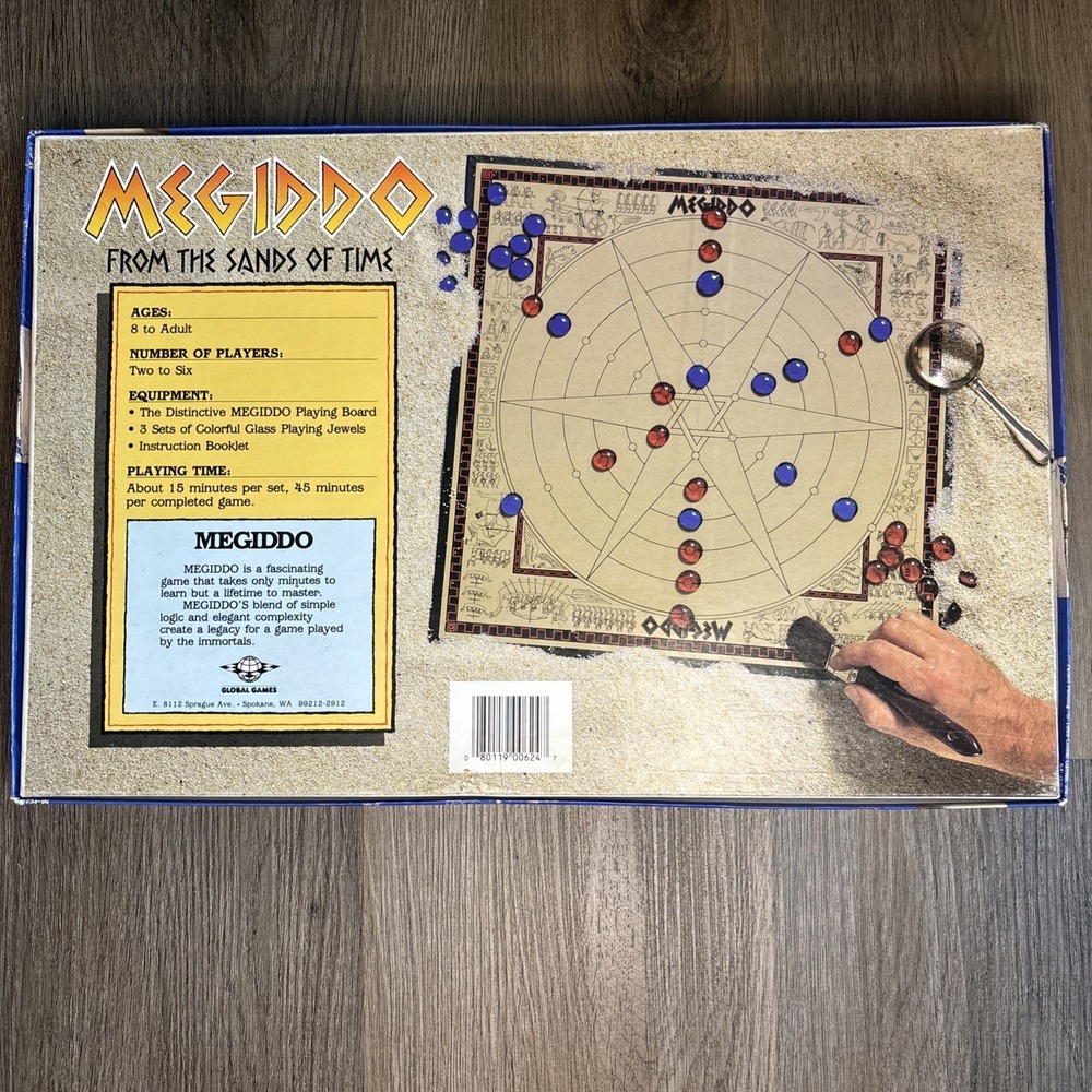 Megiddo Board Game By Global Games *COMPLETE* Vintage 1985 EUC - Picture 3 of 7